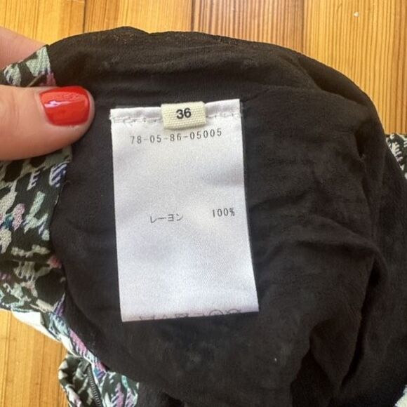 Isabel Marant Etoile Angelica Mini Skirt Floral Print Size 36/S - Picture 4 of 4